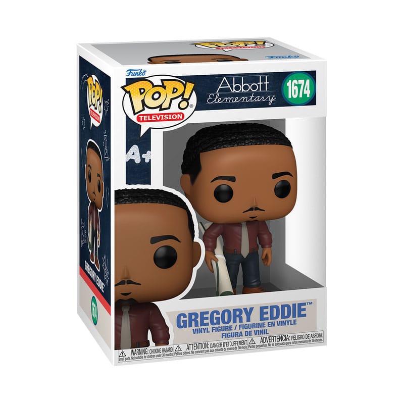 POP! della scuola elementare Abbott Figura in vinile TV Gregory Eddie 9 cm